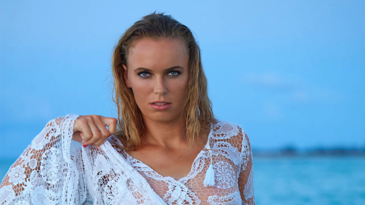 Caroline Wozniacki was photographed by Emmanuelle Hauguel in Turks and Caicos.